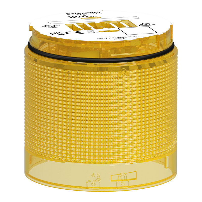 schneider electric Signal light harmony xv6 fast yellow colored lens