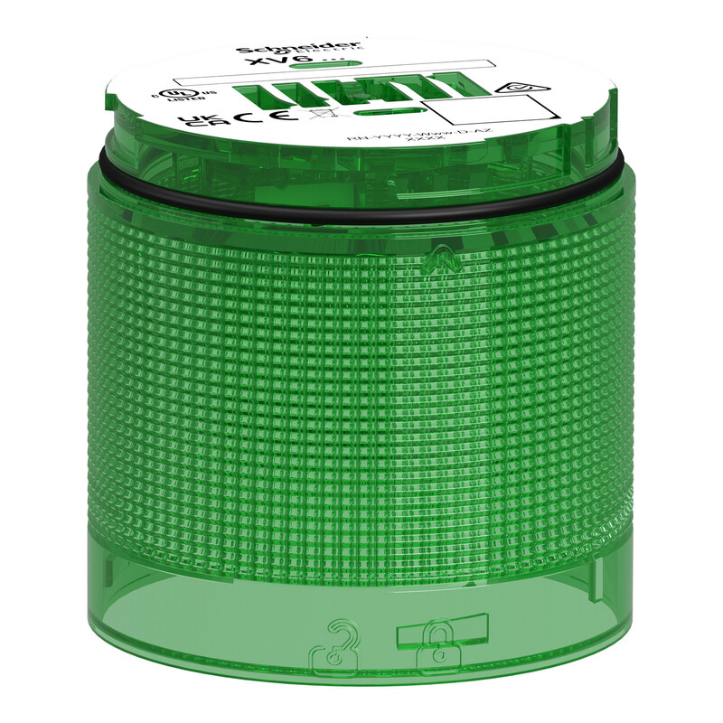 schneider electric Signal light harmony xv6 blinking green color lens