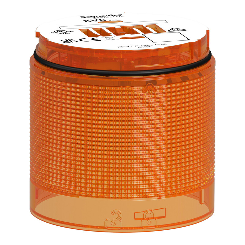 schneider electric Signalljus harmony xv6 blinkande orange lins