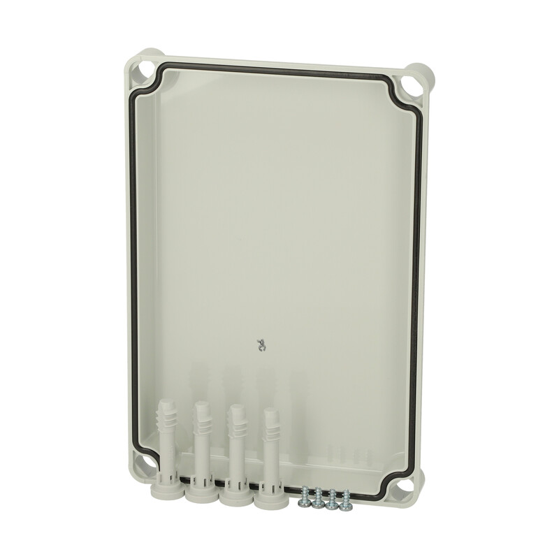 fibox Asennuskotelon kansi pc fibox ekj-30g 30mm harmaa