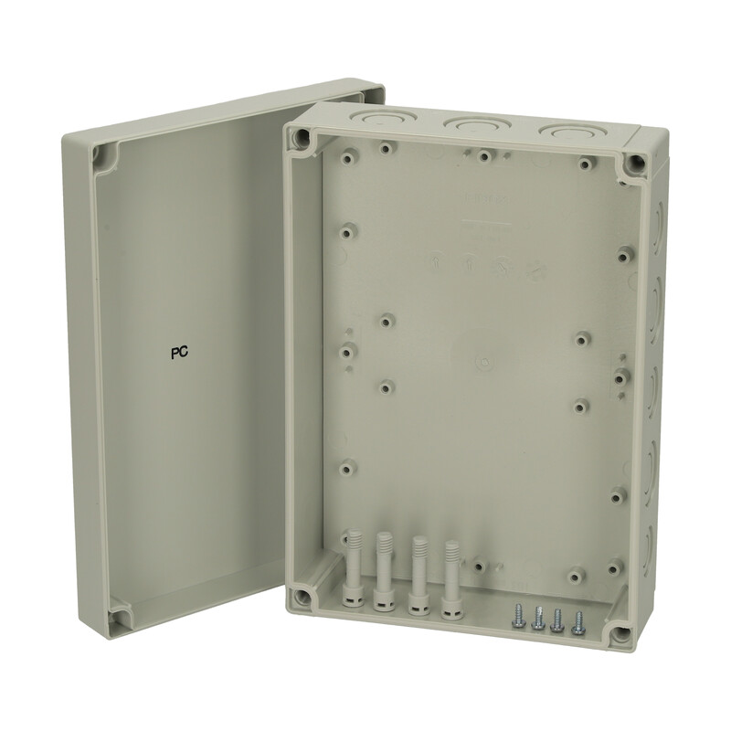 fibox Asennuskotelo pc mnx fibox pcm 200/75 g 255x180x75 harmaa