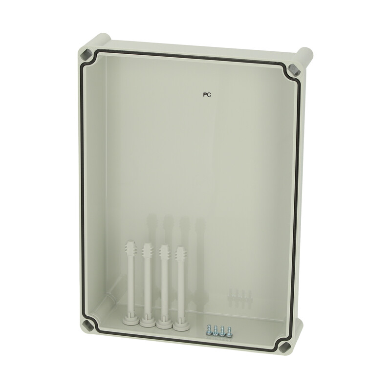 fibox Asennuskotelon kansi pc fibox ekp-80g 80mm harmaa