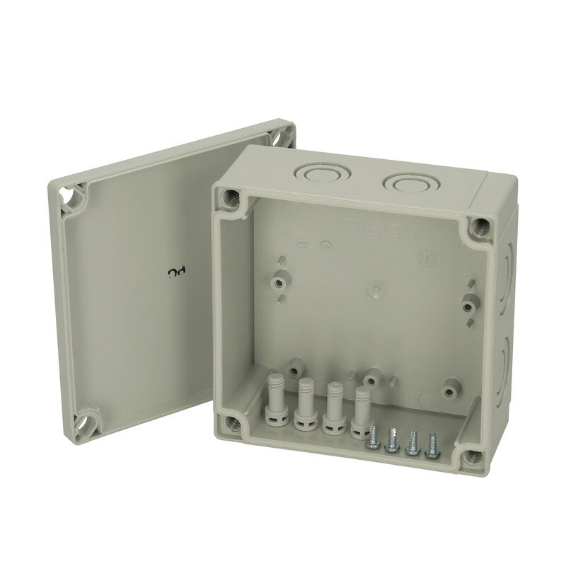 fibox Asennuskotelo pc mnx fibox pcm 125/60 g 130x130x60 har