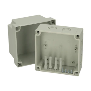 fibox Asennuskotelo pc mnx fibox pcm 125/125 g 130x130x125 har