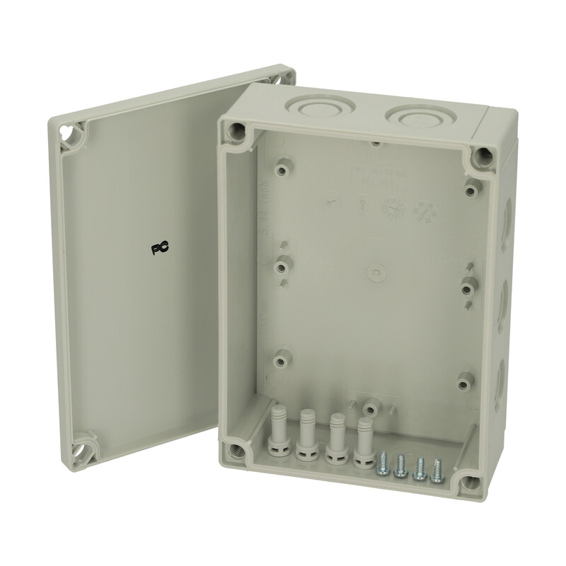fibox Asennuskotelo pc mnx fibox pcm 150/60 g 180x130x60 har