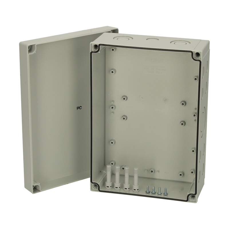fibox Asennuskotelo pc mnx fibox pcm 200/100 xg 255x180x100 har