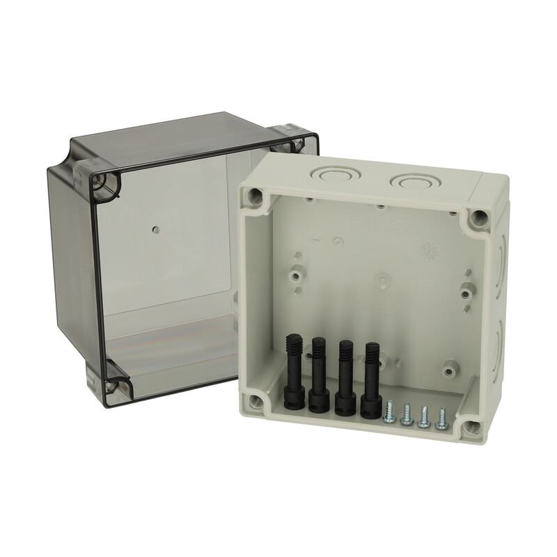 fibox Asennuskotelo pc mnx fibox pcm 125/125 t 130x130x125 savu