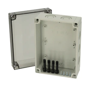 fibox Asennuskotelo pc mnx fibox pcm 150/75 t 180x130x75 savu