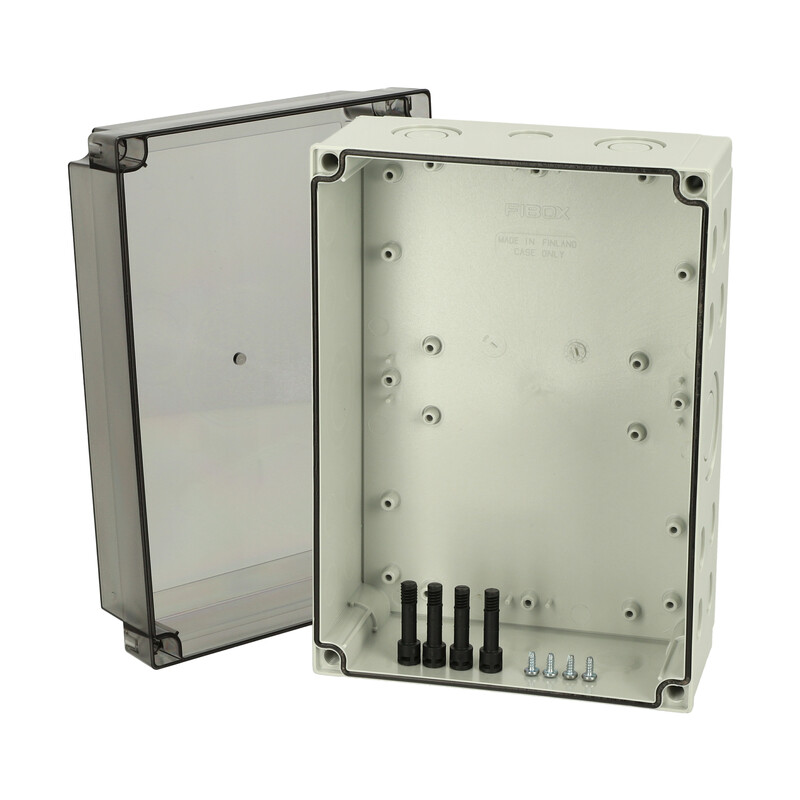 fibox Asennuskotelo pc mnx fibox pcm 200/125 xt 255x180x125 sav