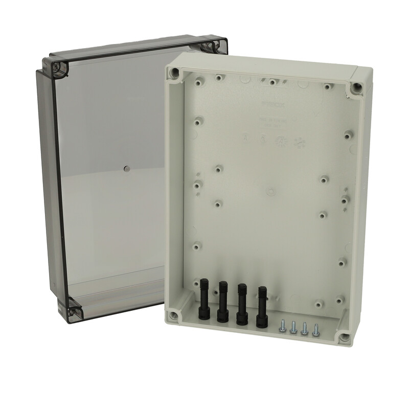 fibox Asennuskotelo pc mnx fibox pc 200/100 ht 255x180x100 savu