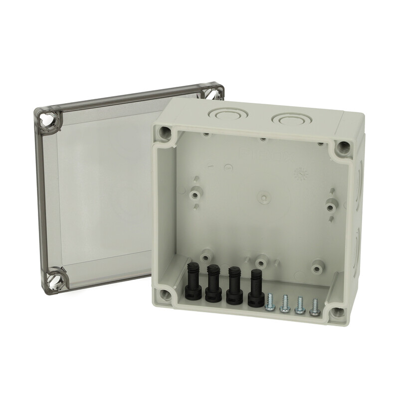 fibox Asennuskotelo pc mnx fibox pcm 125/60 t 130x130x60 savu