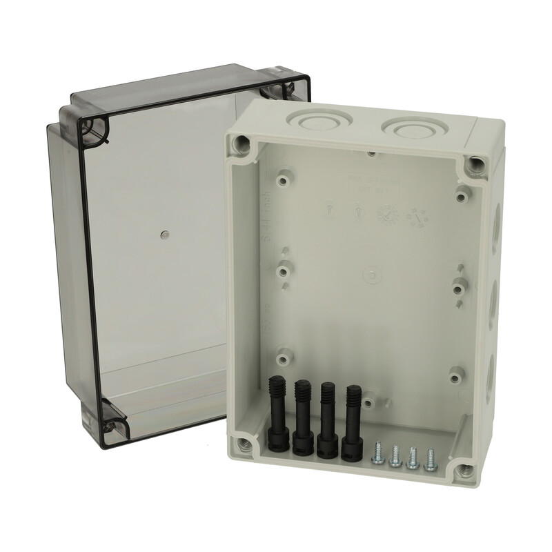 fibox Asennuskotelo pc mnx fibox pcm 150/100 t 180x130x100 savu