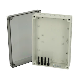 fibox Asennuskotelo pc mnx fibox pcm 200/75 t 255x180x75 savu