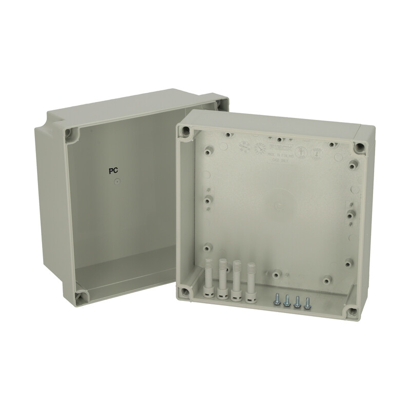 fibox Asennuskotelo pc mnx fibox pc 175/125 hg 180x180x125 har