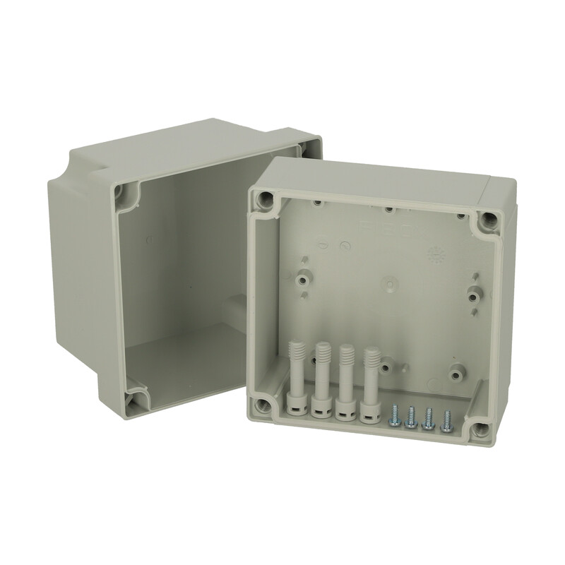 fibox Asennuskotelo pc mnx fibox pc 125/125 hg 130x130x125 har