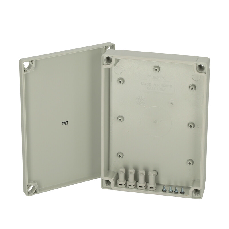 fibox Asennuskotelo pc mnx fibox pc 150/35 lg 180x130x35 harmaa