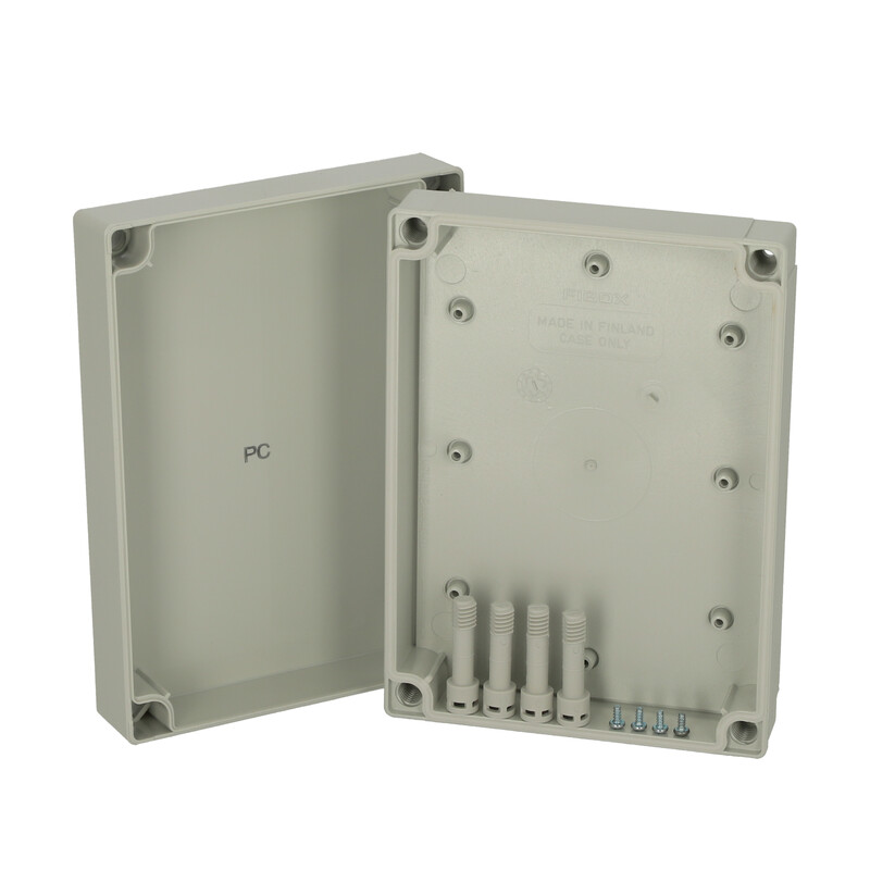 fibox Asennuskotelo pc mnx fibox pc 150/50 lg 180x130x50 harmaa
