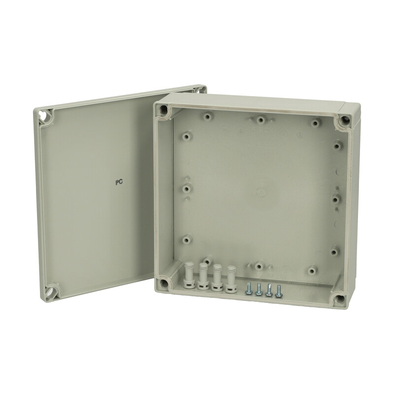 fibox Asennuskotelo pc mnx fibox pc 175/60 hg 180x180x60 harmaa