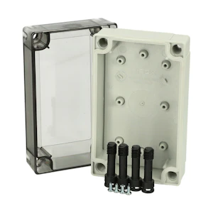fibox Asennuskotelo pc mnx fibox pc 100/50 lt 130x80x50 savu