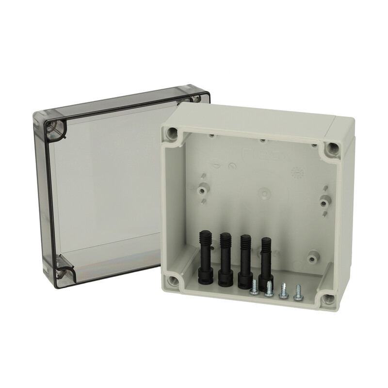 fibox Asennuskotelo pc mnx fibox pc 125/75 ht 130x130x75 savu