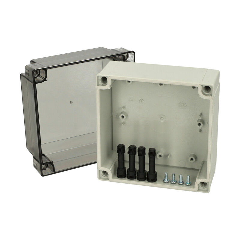 fibox Asennuskotelo pc mnx fibox pc 125/100 ht 130x130x100 savu