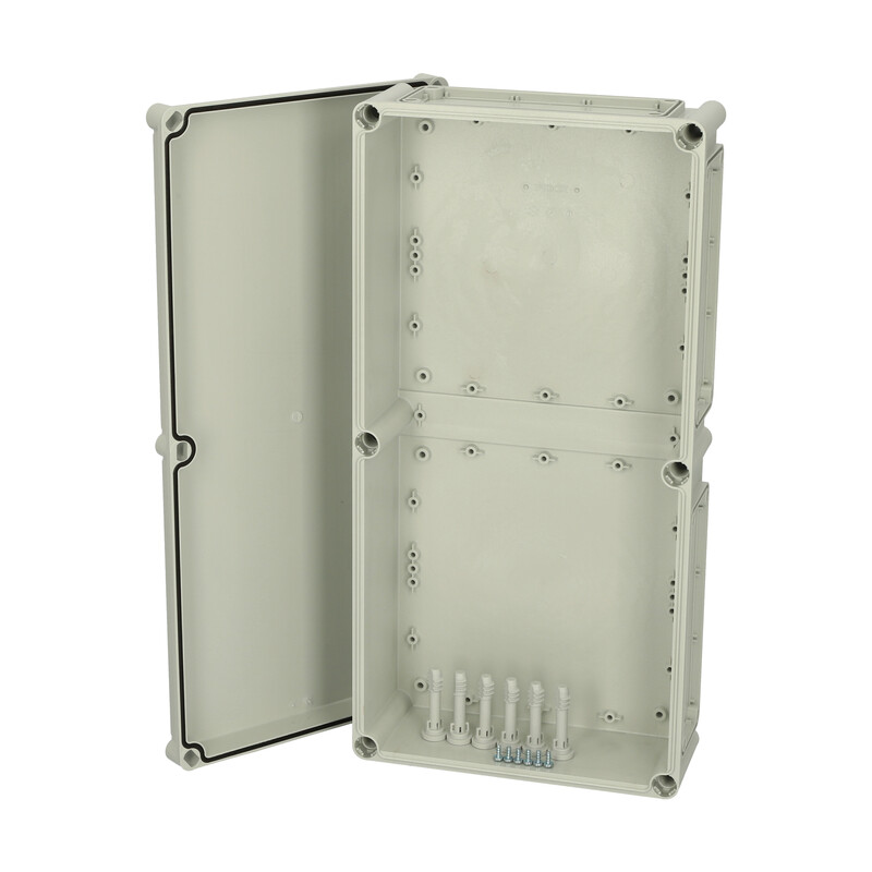 fibox Asennuskotelo pc ek fibox ekth 130 g 560x280x130 harmaa
