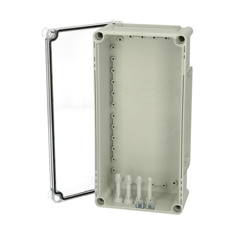 fibox Asennuskotelo pc ek fibox ekmb 130 t 380x190x130 kirkas