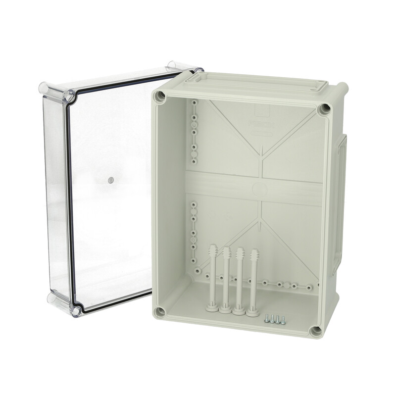 fibox Asennuskotelo pc ek fibox ekpk 230 t 380x280x230 kirkas