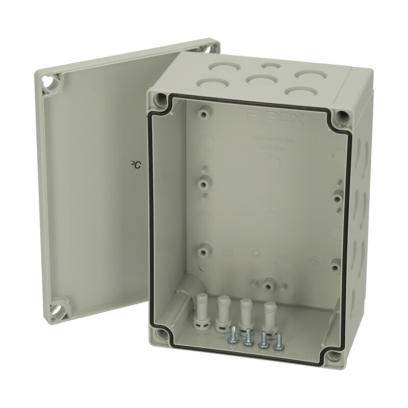 fibox Asennuskotelo pc mnx fibox pcm 150/85 xg 180x130x85 har