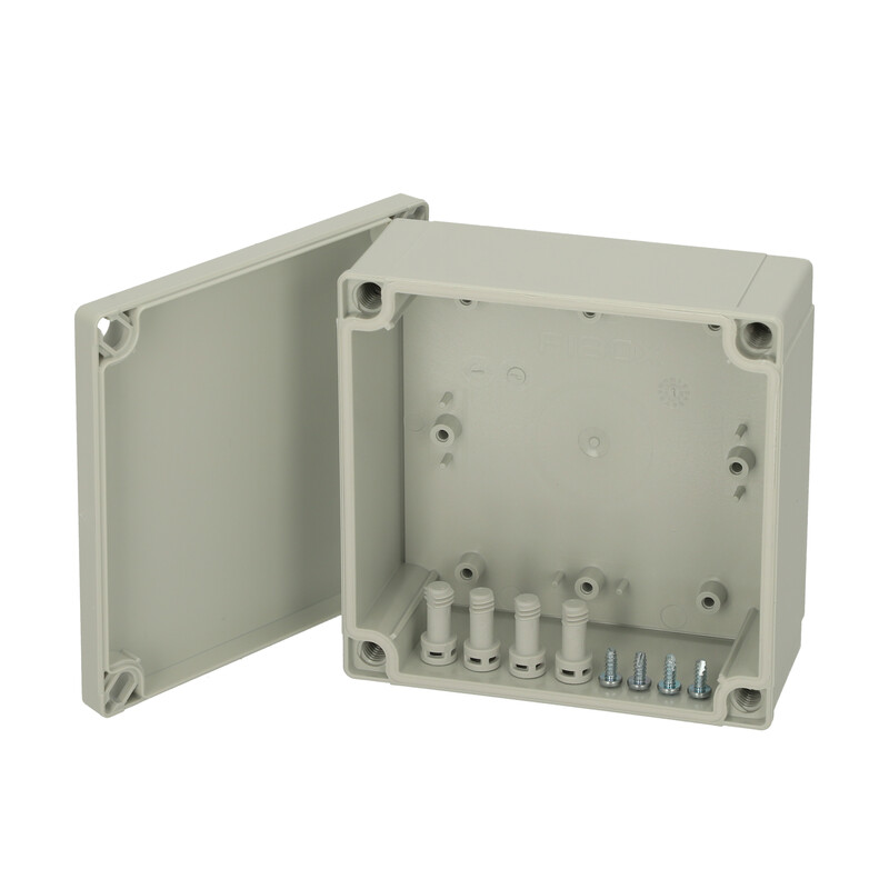 fibox Asennuskotelo abs mnx fibox abs 125/60 hg 130x130x60 har
