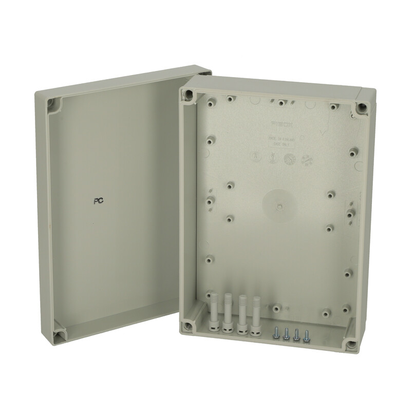 fibox Asennuskotelo pc mnx fibox pc 200/75 hg 255x180x75 harmaa