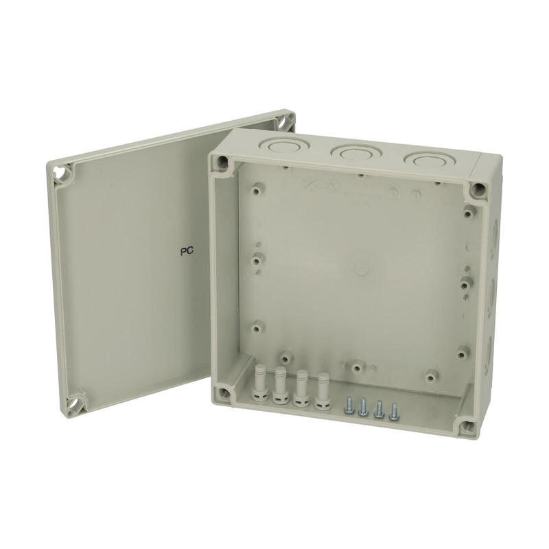 fibox Asennuskotelo pc mnx fibox pcm 175/60 g 180x180x60 har