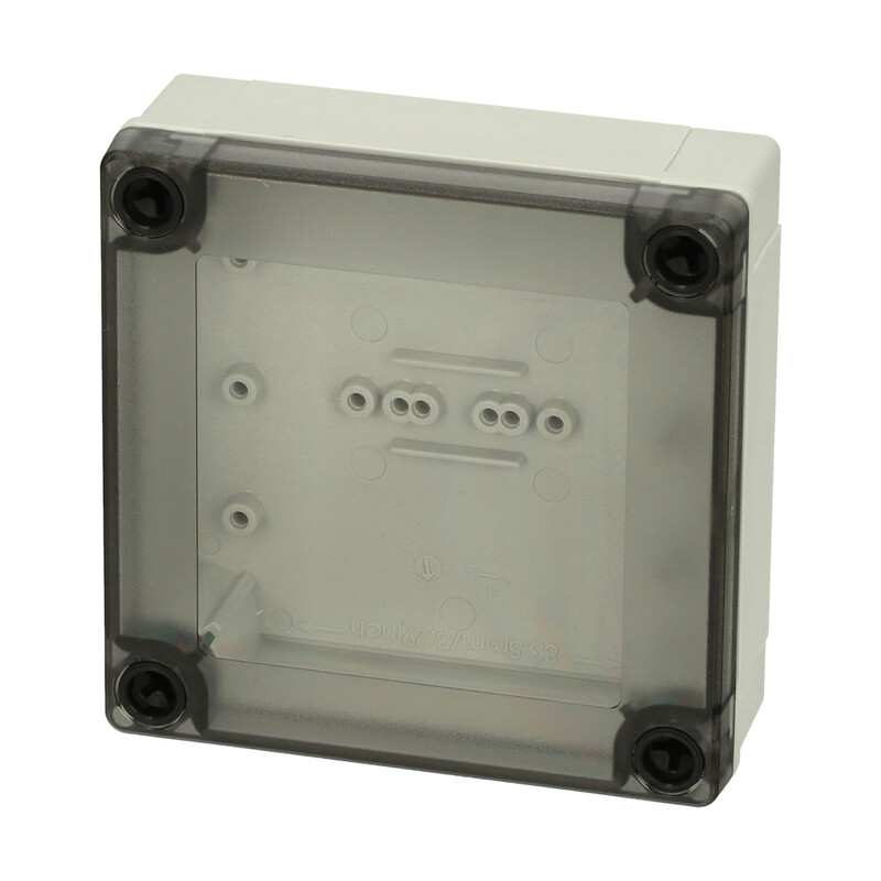 fibox Asennuskotelo pc mnx fibox pc 95/35 lt 100x100x35 savu