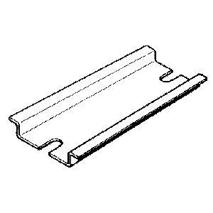 fibox Din-rail ekv 12 din-35 35x160mm