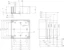 fibox Asennuskotelo abs mnx fibox abs 125/100 hg 130x130x100 har