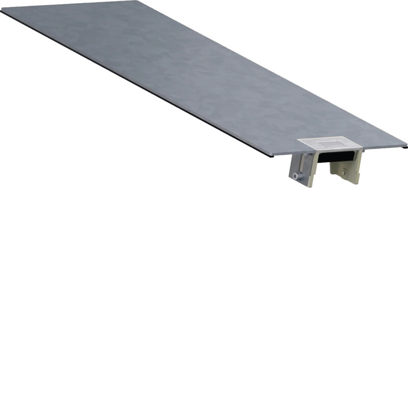 hager Screed-flush trunking lid bkg bkg fe 200x1000mm le zn