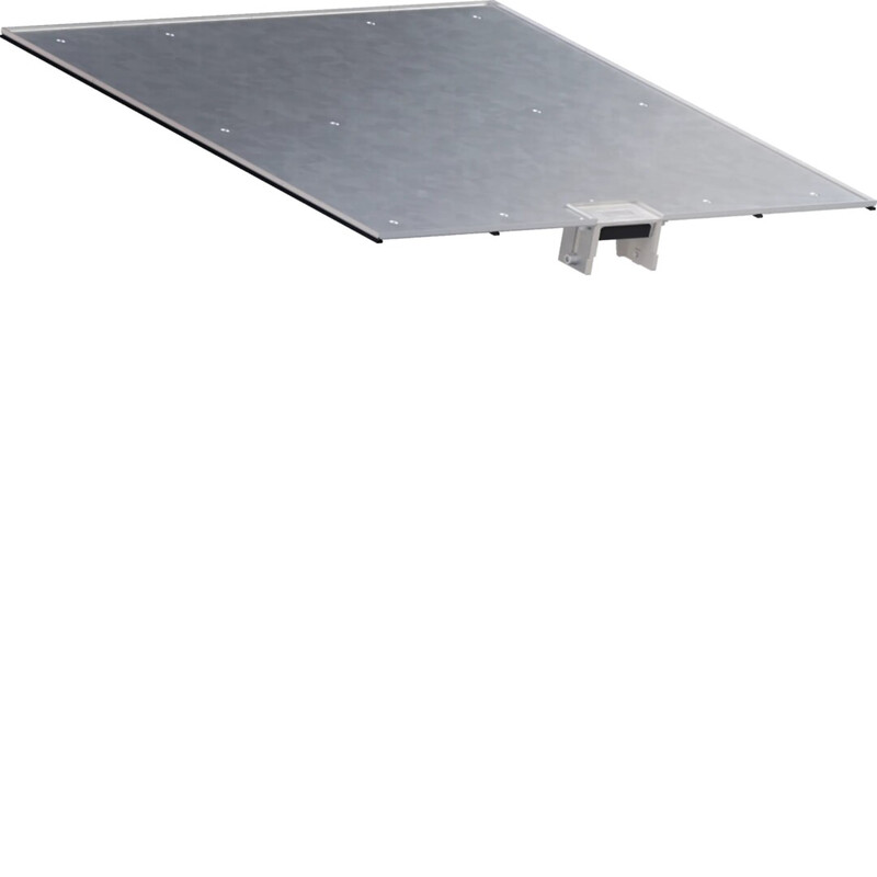 hager Screed-flush trunking lid bkg bkg fe 500x1000mm rec. le zn
