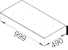 hager Screed-flush trunking lid bkg bkg fe 500x1000mm rec. blind z