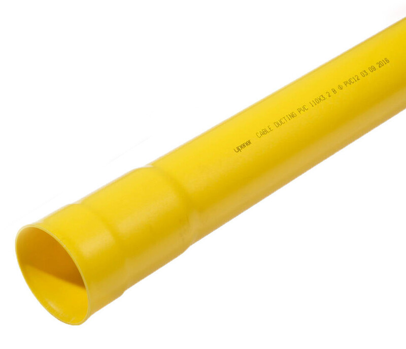 KABELSKYDDSRÖR PVC 140x6,7 SN16 6m OPTO