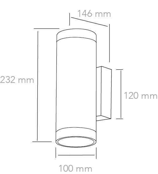 kamic Kohdevalaisin funkis proled ii 2x9w 4000k an