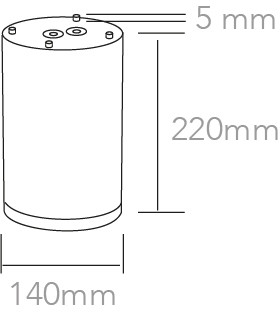 kamic Ceiling lum funkis megaled funkis megaled 30w 3000k ant