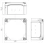 katko connectsafe Mounting enclosure kcs 135x135x75 pc ip66