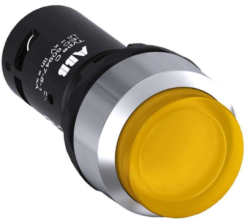 ULKONEVA VALOPAINIKE COMPACT KELTAINEN, PALAUTUVA, 1NO