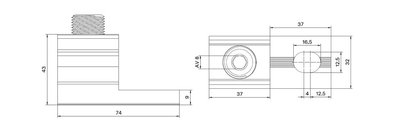 ouneva Universal connector ot 35-240 al/cu