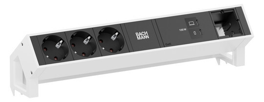 PISTORASIAPANEELI DESK2 3 X PR USB C/C 100W CM