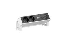 PISTORASIAPANEELI DESK2 2 X PR USB C/C 65W HARMAA