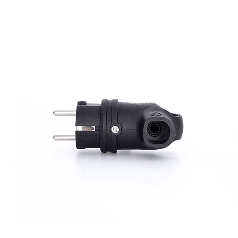 norwesco Plug power solid 16a/250v/ip44 tpe s 90 black