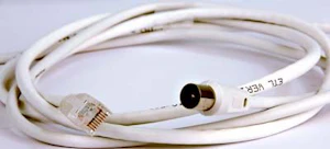macab Anslutningskabel tv-cable rj45-iec 2m