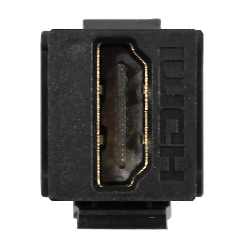 KOPPLINGSSTYCKE HDMI F/F CONNECTOR BLACK