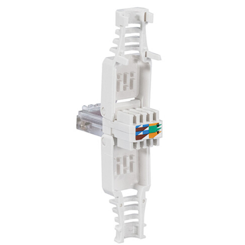 CONNECTOR CAT6 RJ45M CAT6U, KEYSTONE